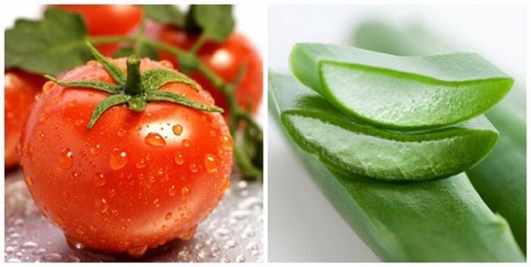 cách trị mụn tại nhà bằng cà chua